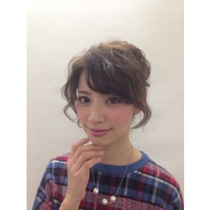 ショート耳かけボブからの大人かわいい♪パーティーヘアアレンジ