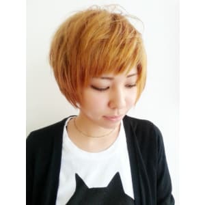 絶壁お悩み解消！ふんわり可愛いナチュラルショート