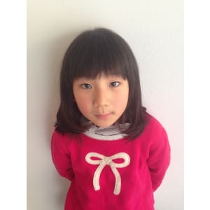 甘辛フェアリーで大人かわいいワンカールストレートボブ