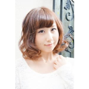 無造作に揺れるラブリーふわミディ♪