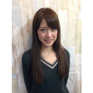 大人かわいい甘辛ミルキーロング