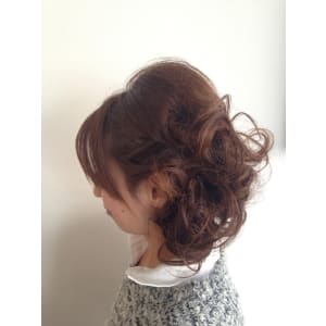 無造作ほつれ♪ナチュラルカール大人かわいいフェアリーアレンジ