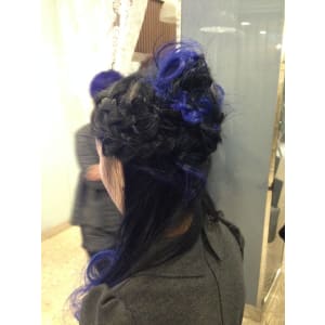 結婚式、パーティーＯＫ☆ルーズなほつれ♪甘辛ヘアセット