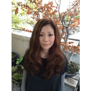 外国人風ウェービーグラマラス大人かわいいメルティベージュ☆