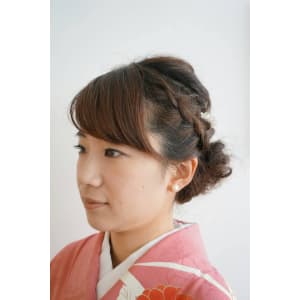 【結婚式＆パーティー】和装華やかルーズアップ