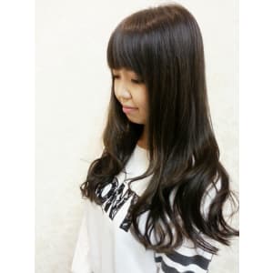*暗髪クラシカルカールロング*