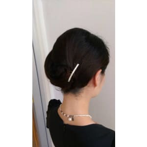 結婚式、二次会にオススメ☆ルーズなほつれ♪甘辛ヘアセット