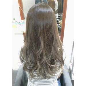 ダークスモーキーダブル＆グラデーション＠ニュアンスロング