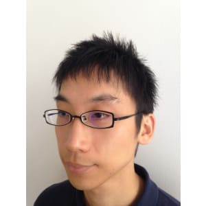 無造作ルーズなバッサリ！ショートヘア