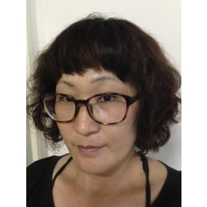 ラブ＆グラマラス★無造作ルーズ甘辛ウェービーマッシュ大人ボブ