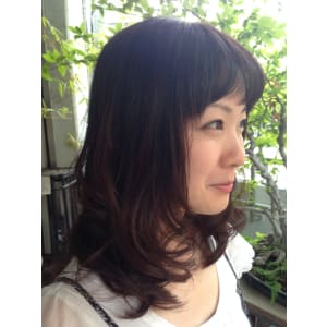 ピュア＆セクシーな甘辛愛され無造作ほつれフェミニンボブ