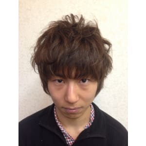 ON＆OFFどちらも！好感度UPの爽やか無造作★束感ショート