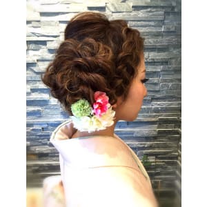 大人かわいい結婚式＆パーティー☆グラマラス晴れ着スタイル