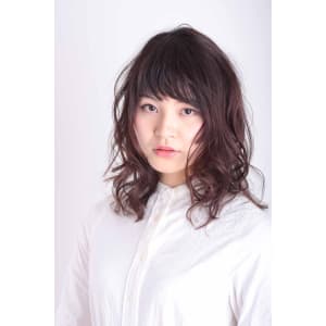 ♪ゆるっとほぐれる黒髪ウェーブ♪