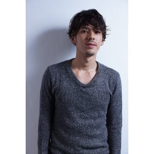 [es]アーティスト風ふわくしゃパーマ