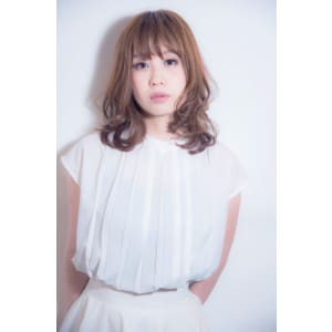 ☆秋冬は透けバングな前髪とラテカラーでアンニュイ女子☆＠梅田