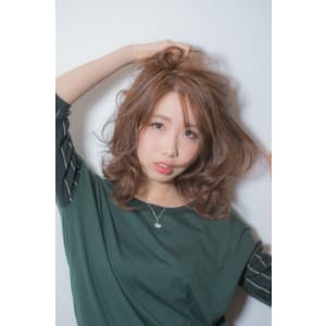 冬 春　大人外ハネミックスミディー@西梅田