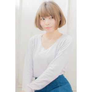 ハイトーンあご上ボブ K-0032
