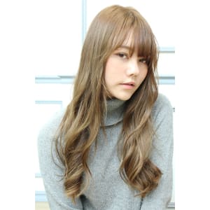 Neolive aim ミントアッシュの柔らかロングヘアー