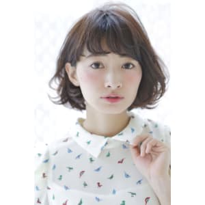 Neolive aim 柔らかいパーマでお手入れ簡単ボブ
