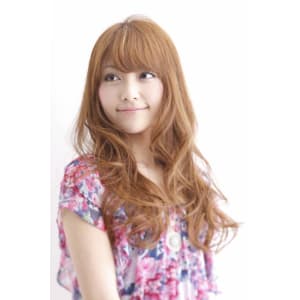 ふんわり女子度満点ロング