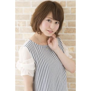 甘めバングのふわりミディ　Neolive aim 鶴岡愛