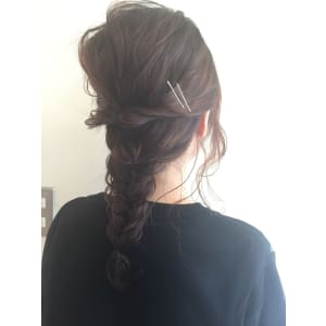 女子力アップのヘアアレンジ