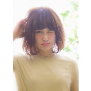【Neolive es】シナモンベージュショートボブ