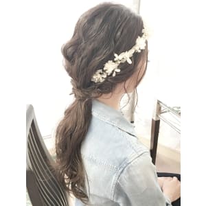 【Neolive es】二次会用ヘアセット＊　アラカネミキ