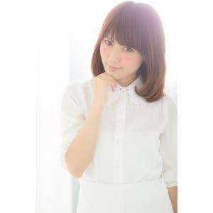 長めボブスタイル