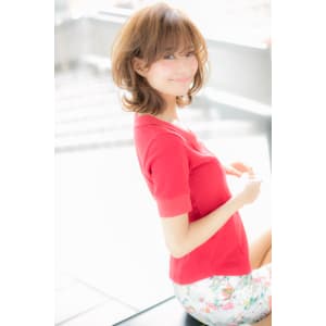 柔らか♪耳かけひし形ボブ