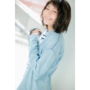 伸ばしかけもOK！暗髪ミディ☆