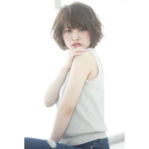 大人かわいいボブ