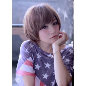 人気No、1小顔ショートボブ☆／OCEANS 城戸