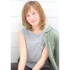 クリアベージュで♪外国人風カラー！