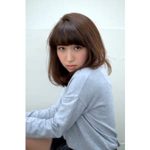 フェミニン系ロブ　1　