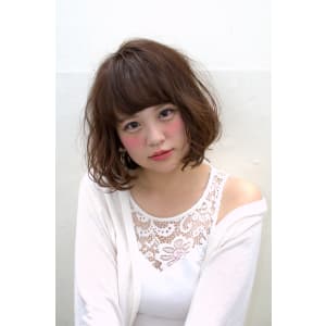 フェミニン系ボブ　5　