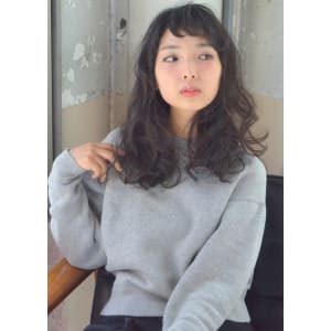 ルーズカールAラインロング