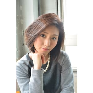 大人系ボブ