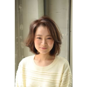 大人フェミニン系ボブ　3　