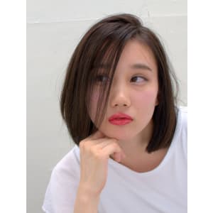 大人系スッキリボブ
