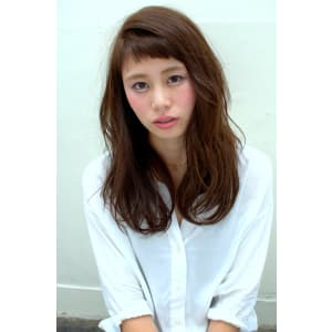 外国人風ショートバング