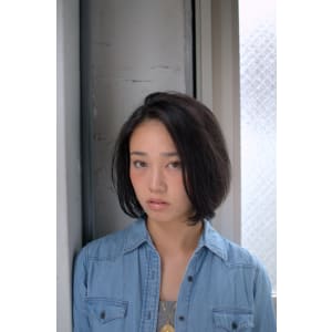アンニュイな外国人風ボブ