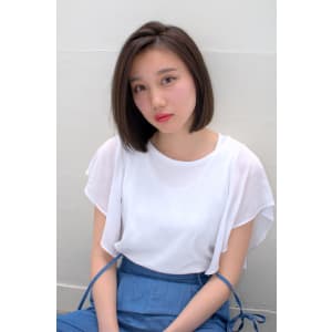 ナチュラルストレートボブ