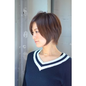 大人系のすっきりショート