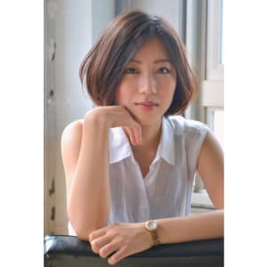 大人可愛いツヤふわBOB