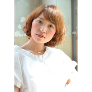 ふわんとショートボブ