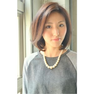 大人系コンパクトボブ
