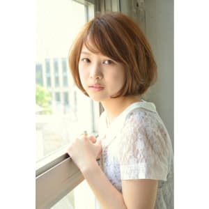ナチュラルボブショート