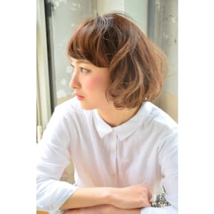 くせ毛風クラシカルボブ